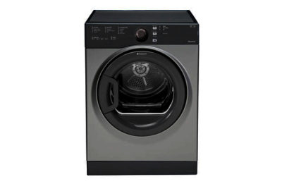 Hotpoint Aquarius TVFS 73B GG Tumble Dryer - Graphite